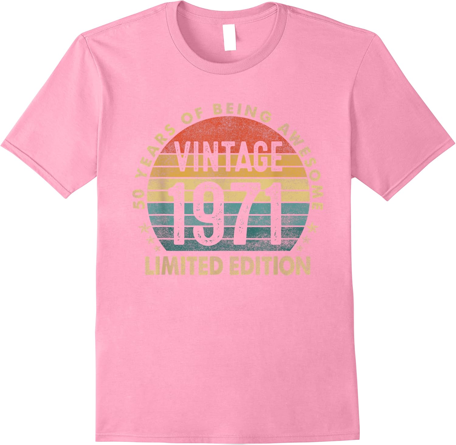 Born In 1971 50th Birthday Gifts Made In 1971 50 Years Old Tshirt Stellanovelty